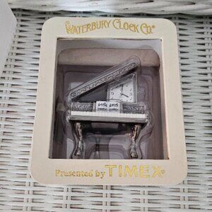 NIB Waterbury Clock Co by TIMEX Grand Piano Clock